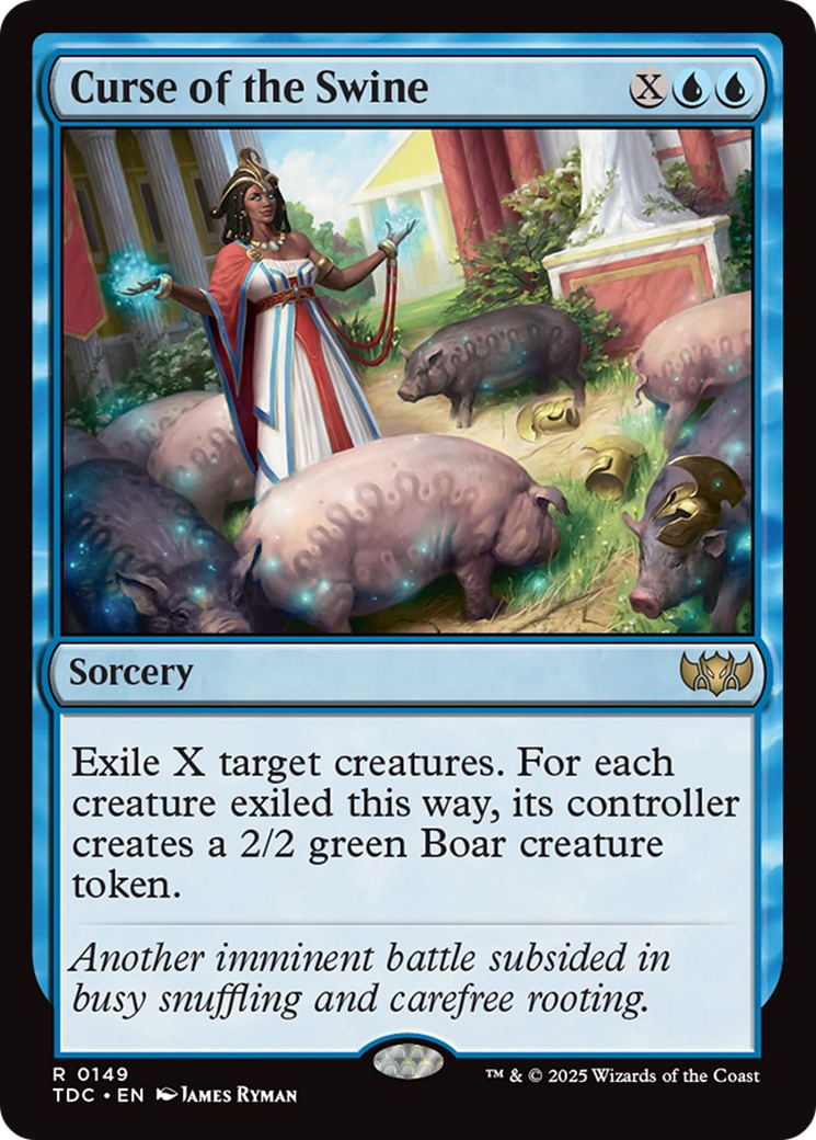 Curse of the Swine [Tarkir: Dragonstorm Commander] | Good Games Morley