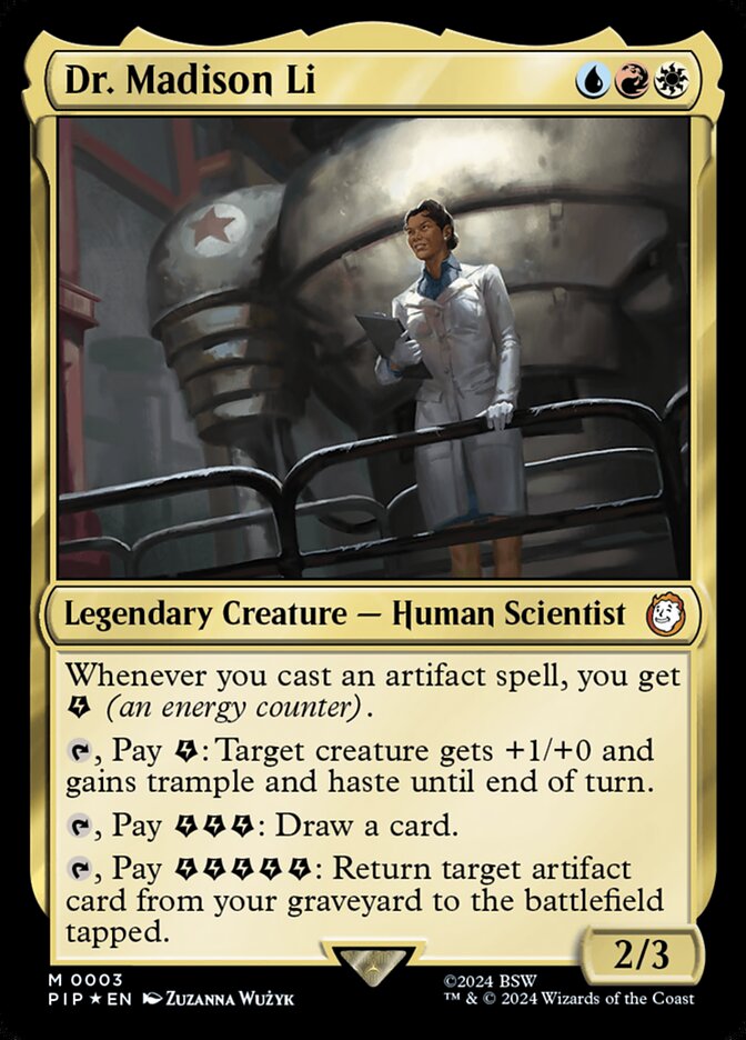 Dr. Madison Li 3/326 (Universes Beyond: Fallout)  - Foil | Good Games Morley
