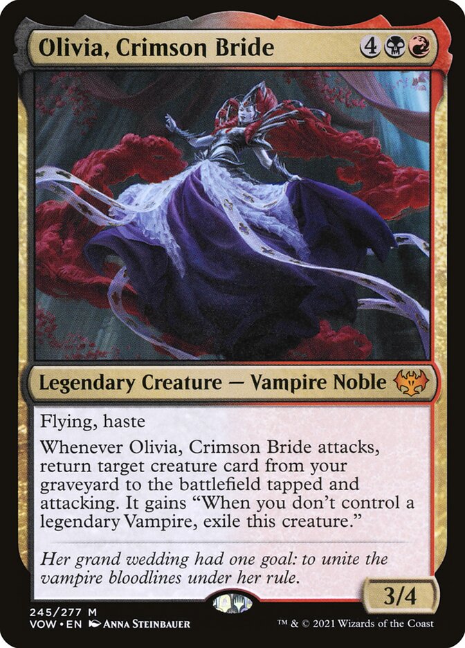 Olivia, Crimson Bride 245 (Innistrad: Crimson Vow)  | Good Games Morley