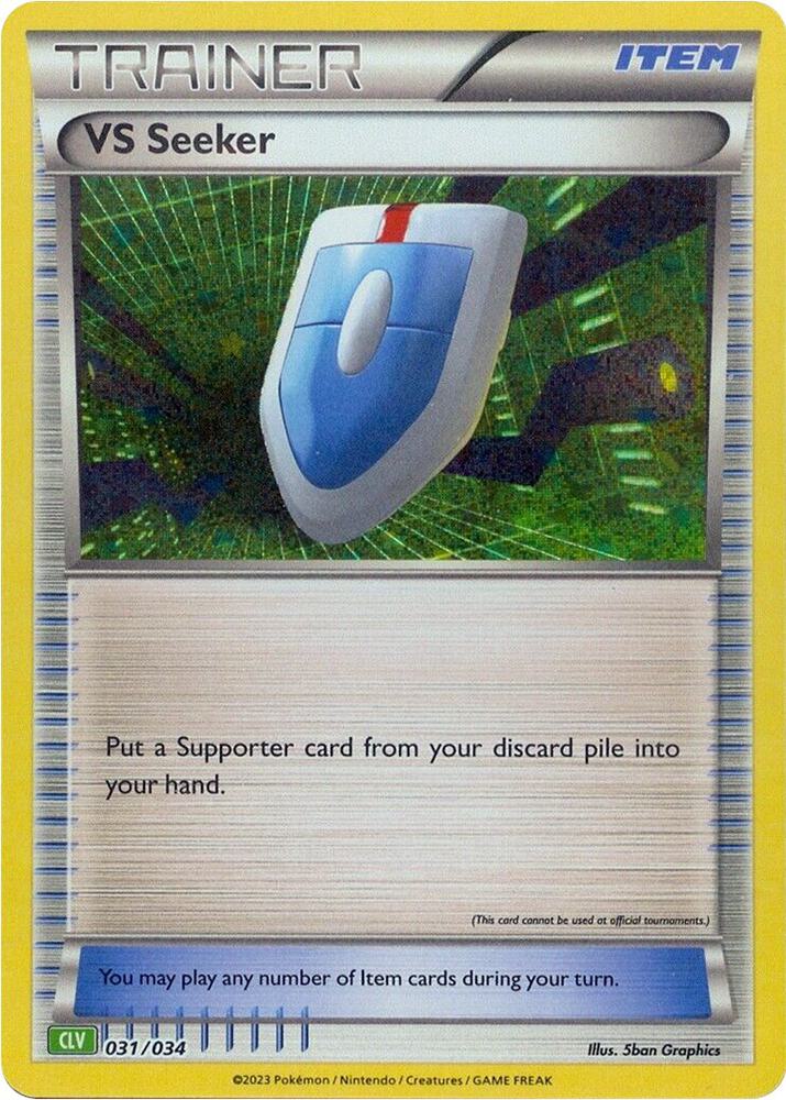 VS Seeker CLV 031/034 (Trading Card Game Classic)  - Holofoil | Good Games Morley