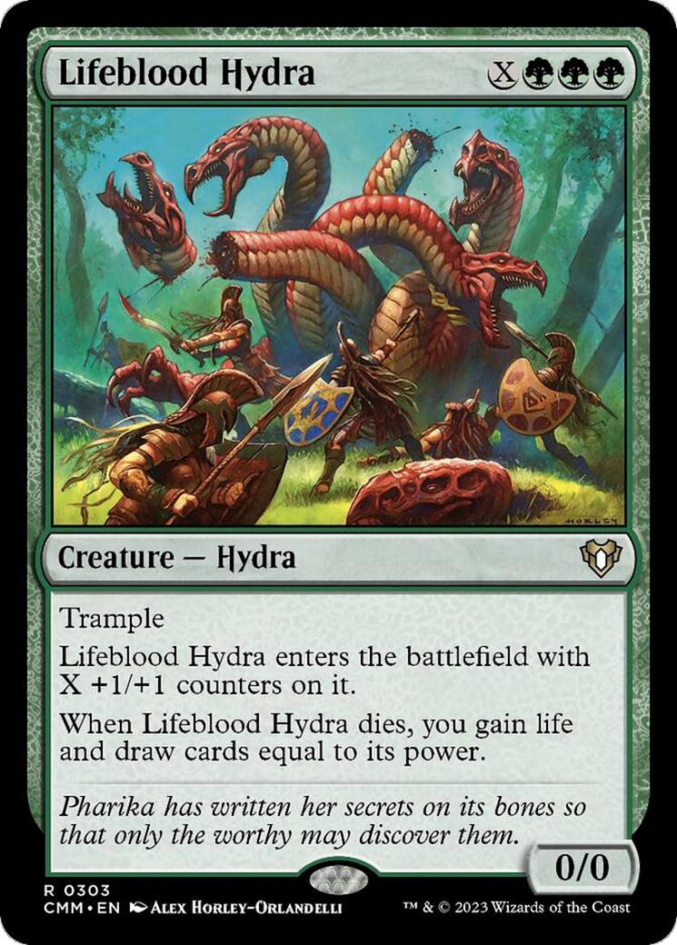 Lifeblood Hydra [Commander Masters] | Good Games Morley