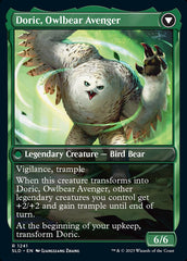 Doric, Nature's Warden // Doric, Owlbear Avenger [Secret Lair Drop Series] | Good Games Morley