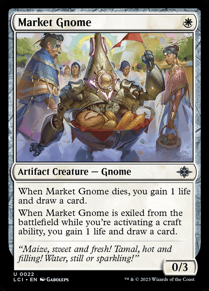 Market Gnome 22/291 (The Lost Caverns of Ixalan)  | Good Games Morley
