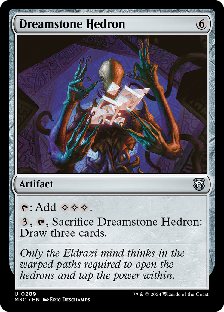 Dreamstone Hedron (Ripple Foil) [Modern Horizons 3 Commander] | Good Games Morley