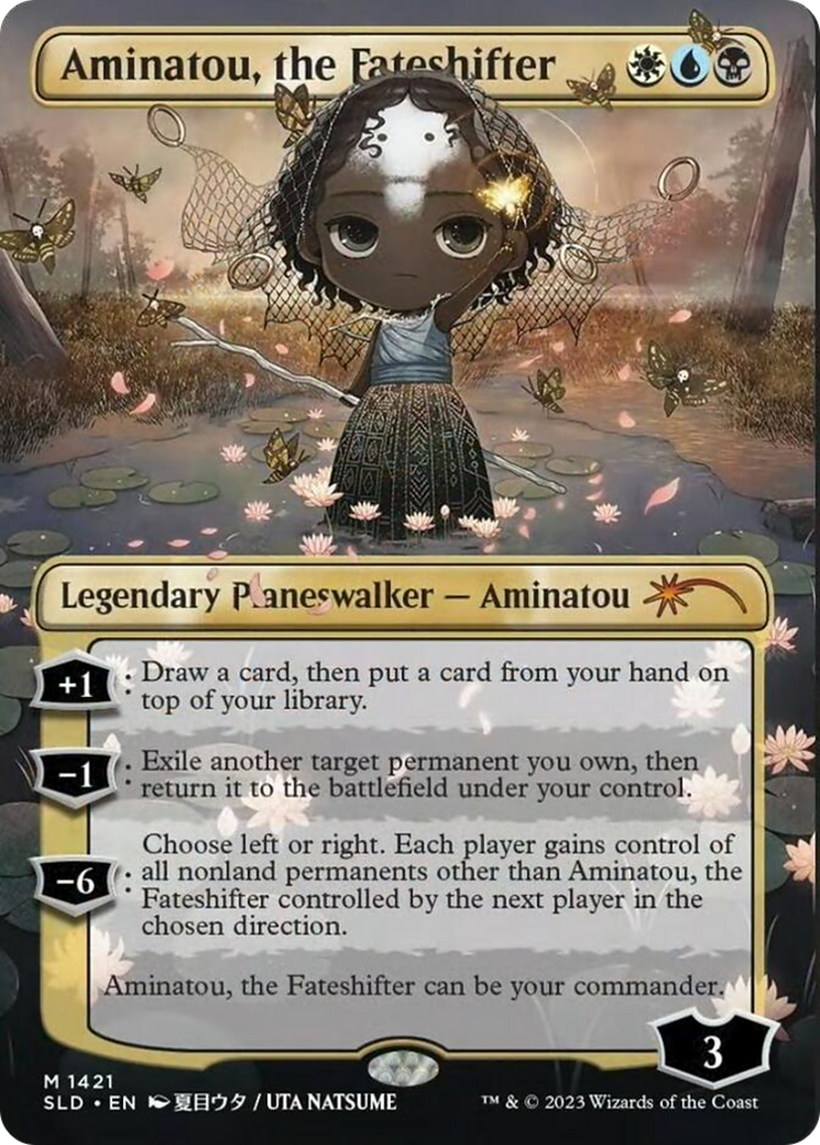Aminatou, the Fateshifter (Rainbow Foil) [Secret Lair Drop Series] | Good Games Morley