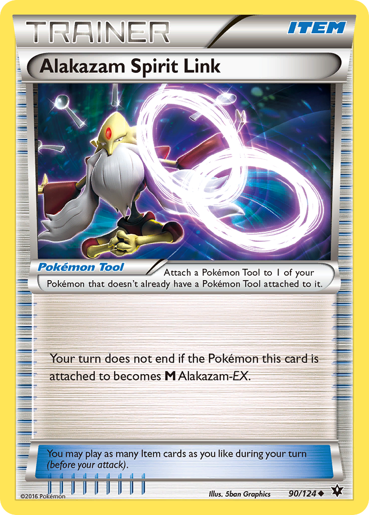 Alakazam Spirit Link (90/124) [XY: Fates Collide] | Good Games Morley