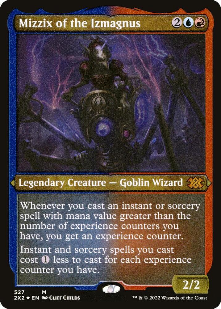 Mizzix of the Izmagnus Foil Etched 527 (Double Masters 2022)  - Foil | Good Games Morley