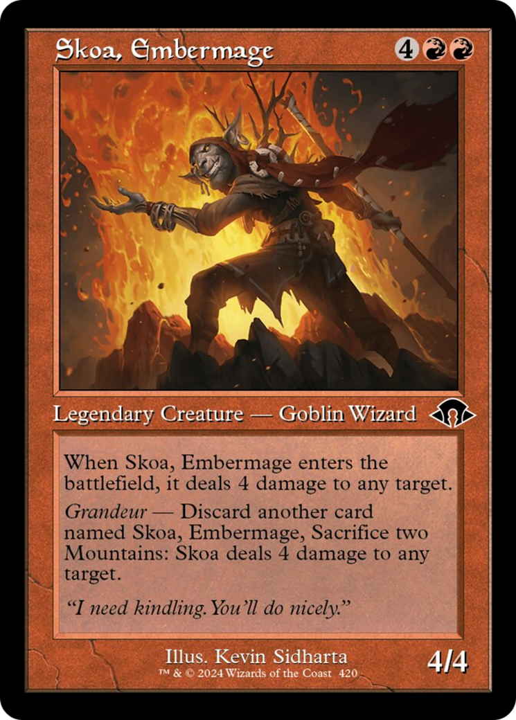 Skoa, Embermage (Retro) [Modern Horizons 3] | Good Games Morley
