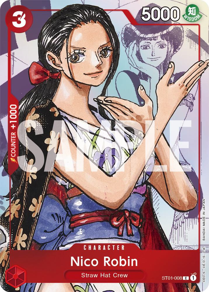 Nico Robin (PCC 25th) ST01-008 (One Piece Promotion Cards)  - Alternate Art Foil | Good Games Morley