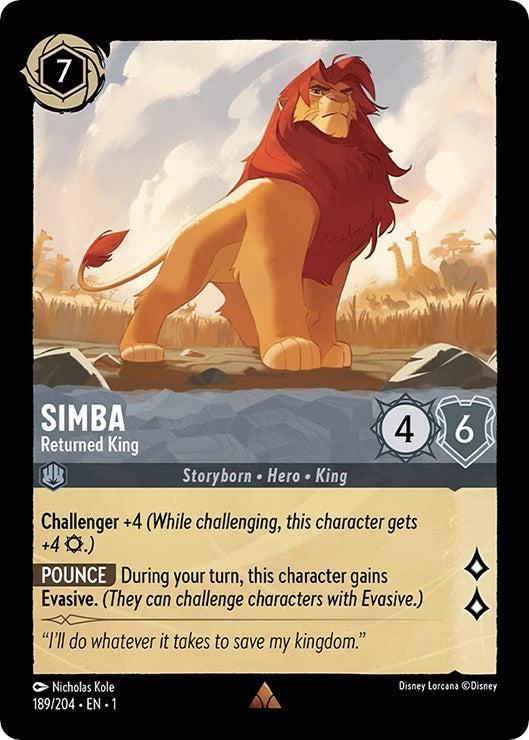 Simba - Returned King (189/204) [The First Chapter] | Good Games Morley