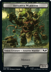 Spawn // Astartes Warrior Double-Sided Token [Warhammer 40,000 Tokens] | Good Games Morley