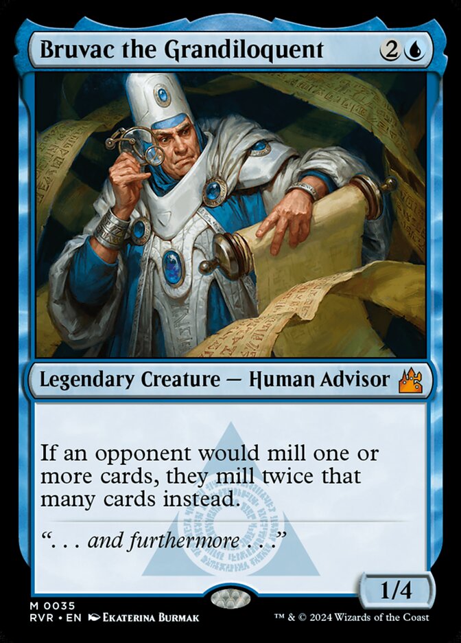 Bruvac the Grandiloquent 35/291 (Ravnica Remastered)  | Good Games Morley