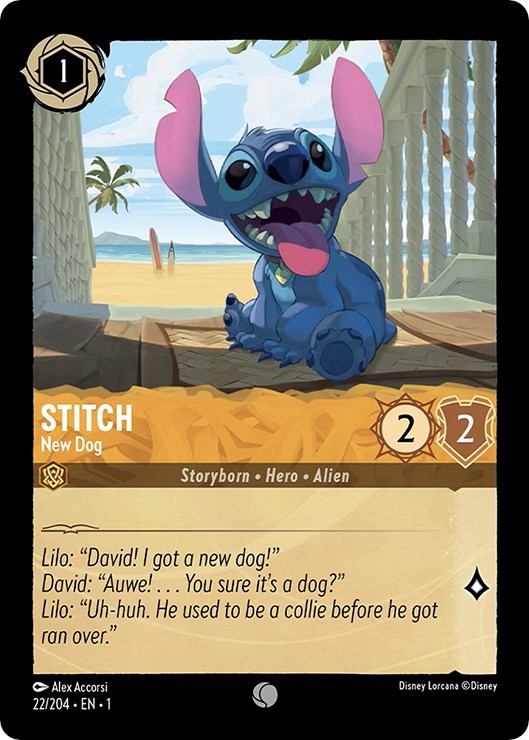 Stitch - New Dog (22/204) [The First Chapter] | Good Games Morley