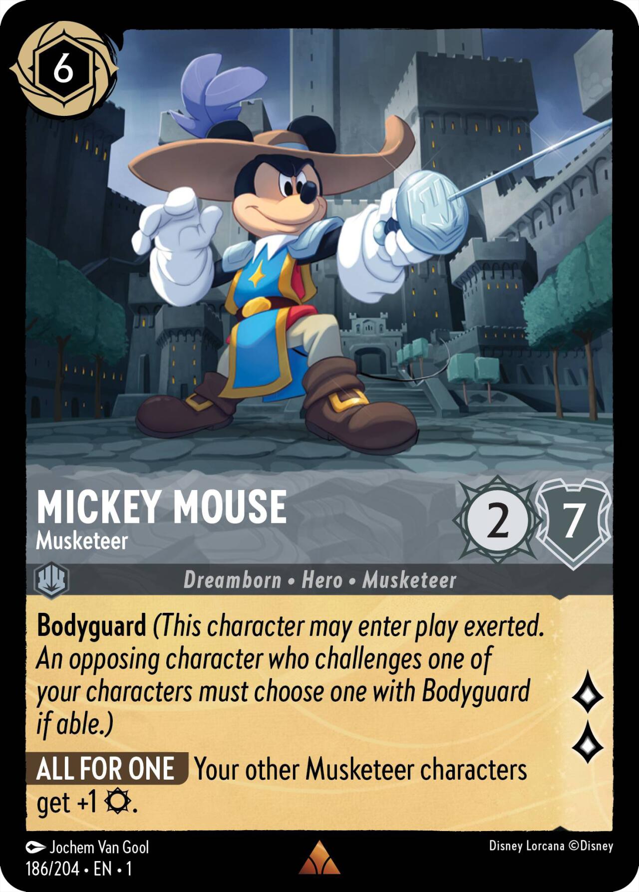 Mickey Mouse - Musketeer (186/204) [The First Chapter] | Good Games Morley