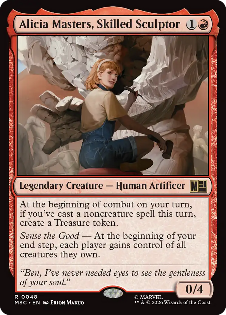 Alicia Masters, Skilled Sculptor [Marvel Super Heroes Commander] | Good Games Morley