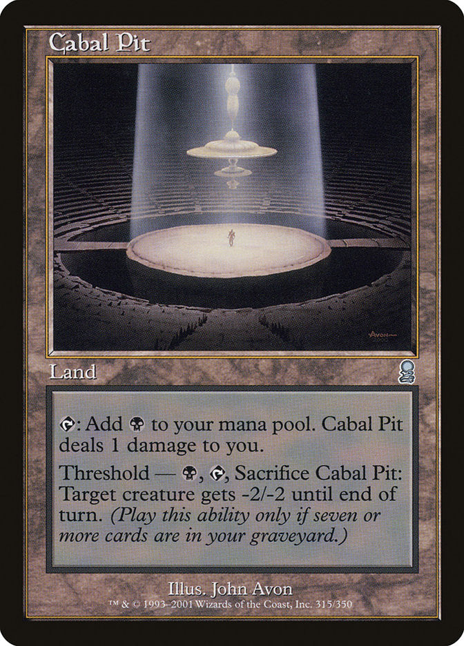 Cabal Pit 315/350 (Odyssey)  | Good Games Morley