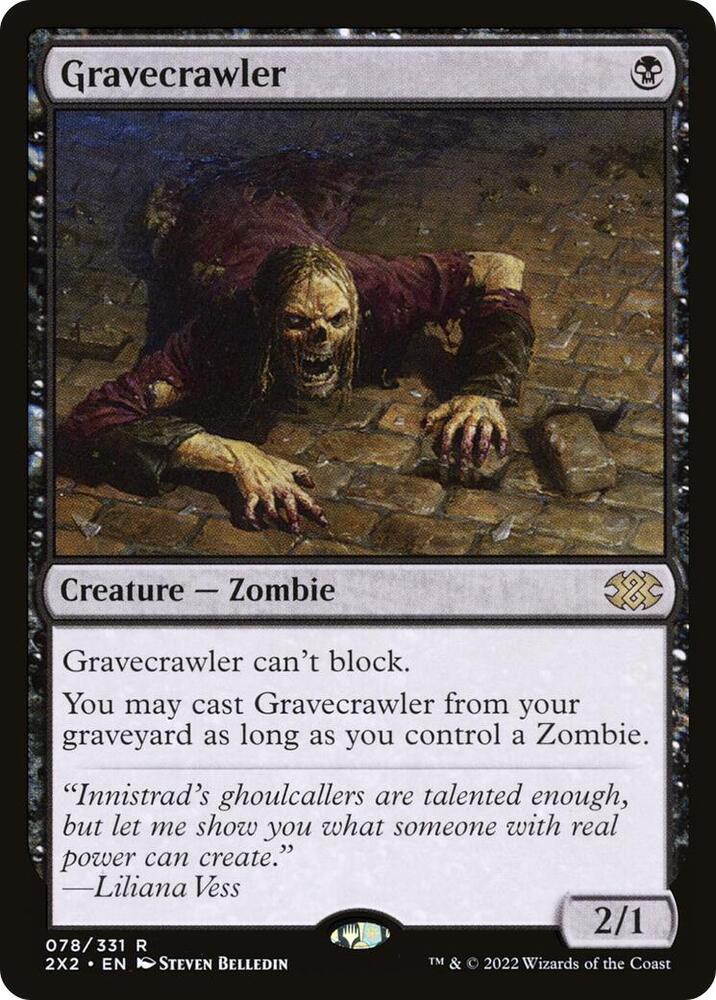 Gravecrawler 78 (Double Masters 2022)  | Good Games Morley