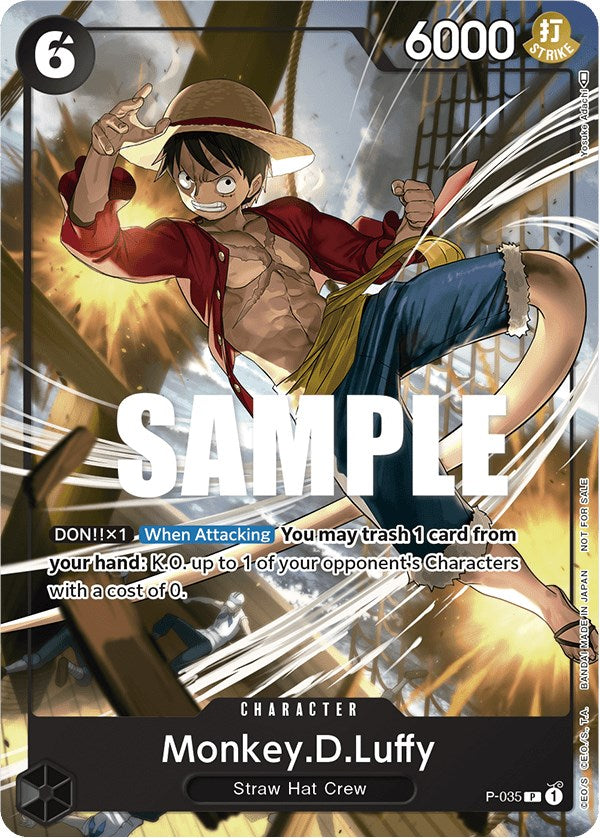 Monkey.D.Luffy (Pirates Party Vol. 3) [One Piece Promotion Cards] | Good Games Morley