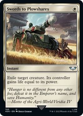 Swords to Plowshares 190/617 (Universes Beyond: Warhammer 40,000)  | Good Games Morley