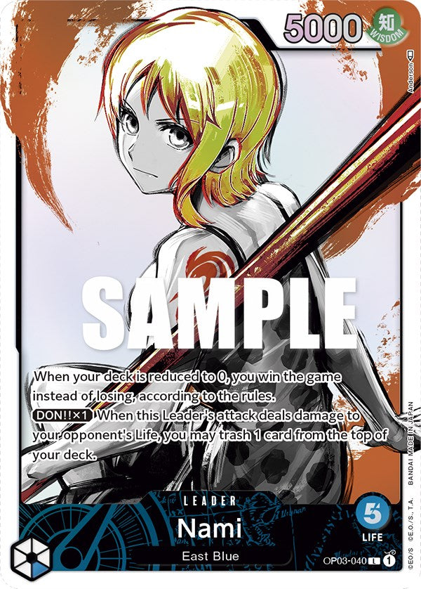 Nami (Alternate Art) [Pillars of Strength] | Good Games Morley