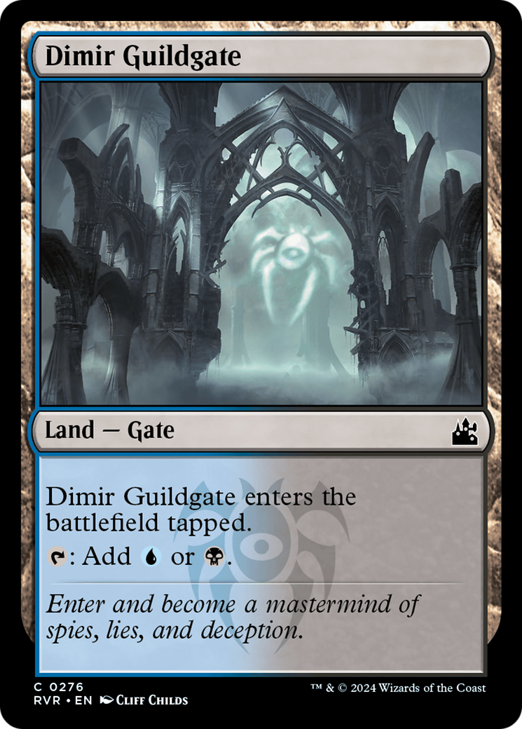 Dimir Guildgate [Ravnica Remastered] | Good Games Morley