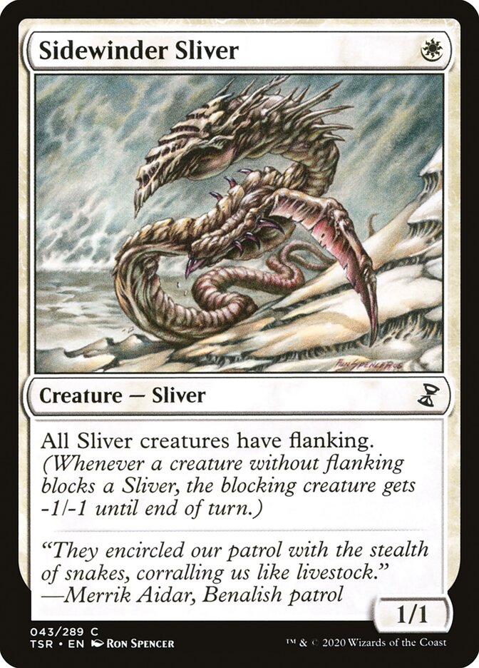 Sidewinder Sliver 43/289 (Time Spiral: Remastered)  | Good Games Morley