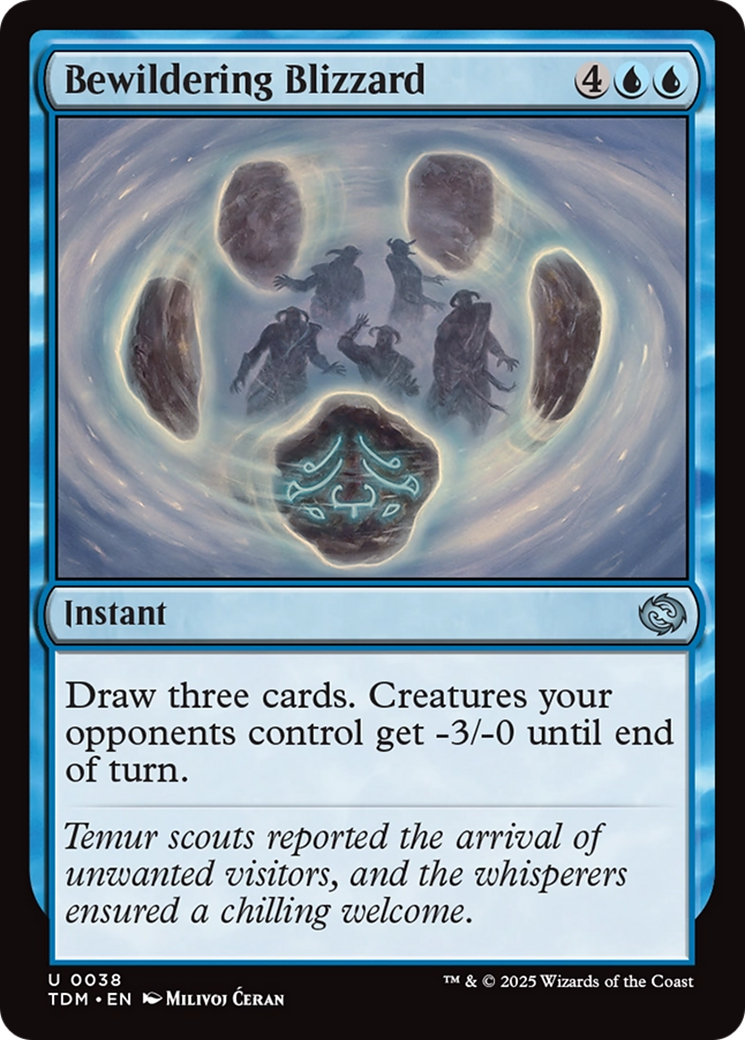 Bewildering Blizzard [Tarkir: Dragonstorm] | Good Games Morley
