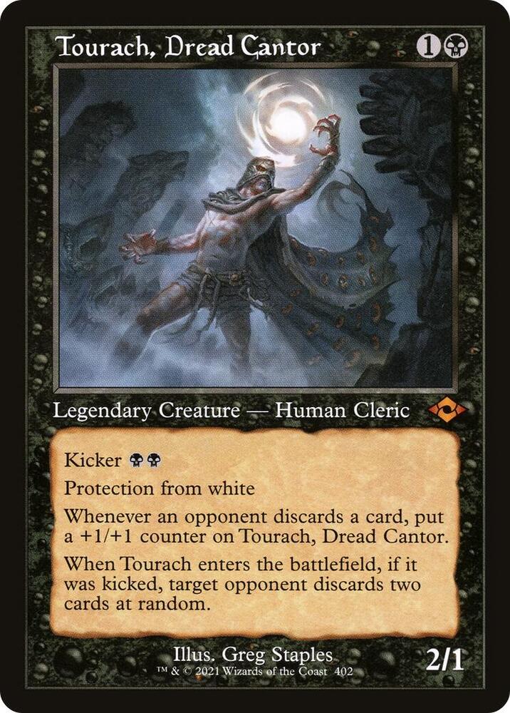 Tourach Dread Cantor Retro Frame 402 (Modern Horizons 2)  | Good Games Morley