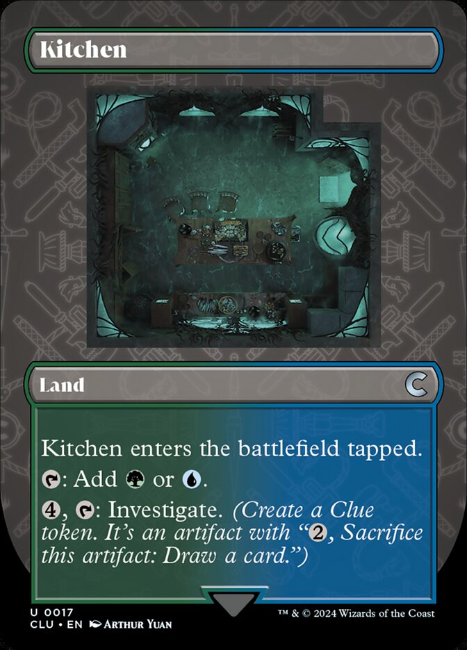 Kitchen 17/284 (Ravnica: Clue Edition)  - Borderless | Good Games Morley