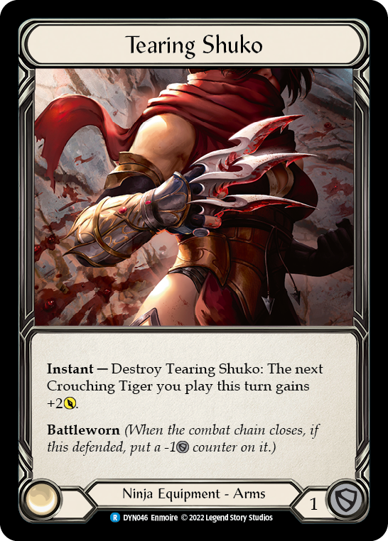 Tearing Shuko [DYN046] (Dynasty)  Rainbow Foil | Good Games Morley