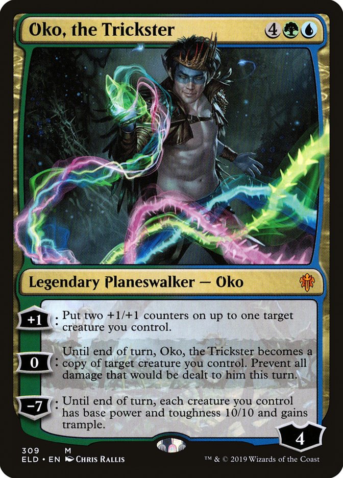 Oko, the Trickster 309/269 (Throne of Eldraine)  - Foil | Good Games Morley