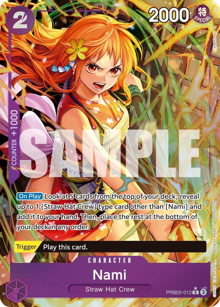 Nami PRB02-012 (Premium Booster -The Best- Vol. 2)  - Alternate Art Foil | Good Games Morley