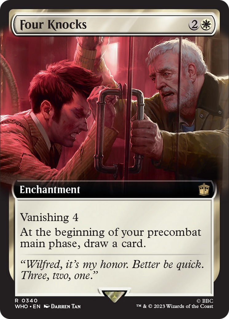 Four Knocks (Extended Art) [Doctor Who] | Good Games Morley