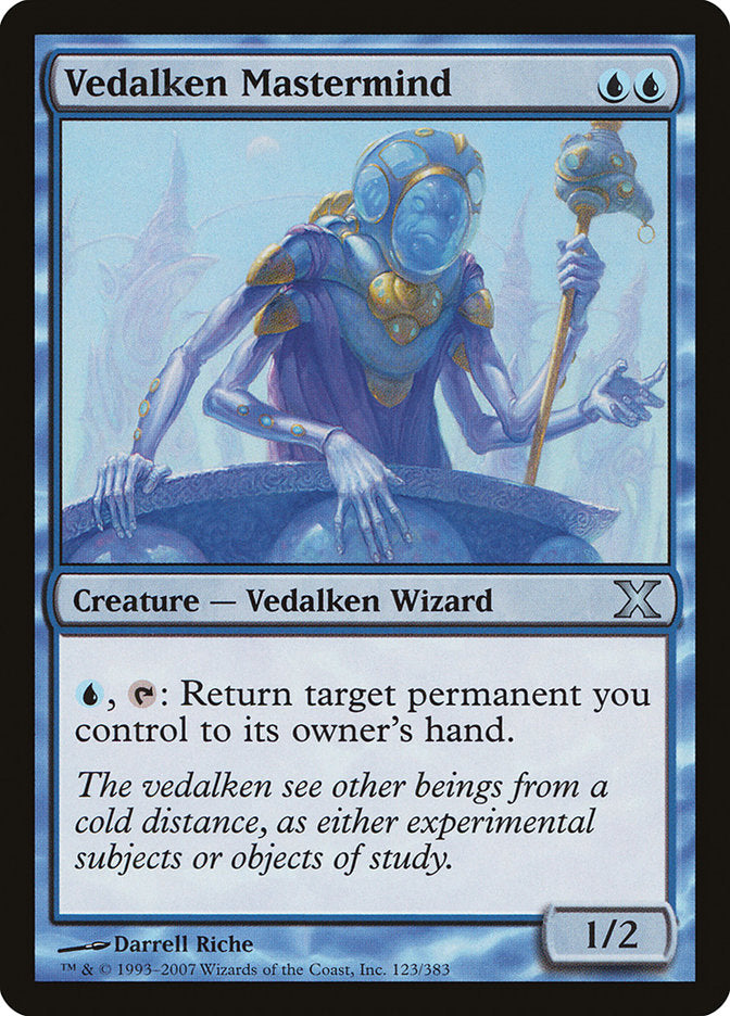 Vedalken Mastermind 123/383 (10th Edition)  | Good Games Morley