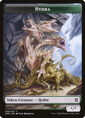 Cat // Hydra Double-Sided Token [Zendikar Rising Tokens] | Good Games Morley