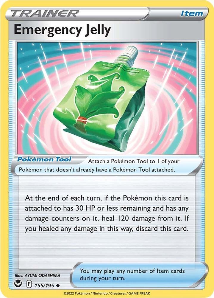 Emergency Jelly 155/195 (SWSH12: Silver Tempest)  | Good Games Morley