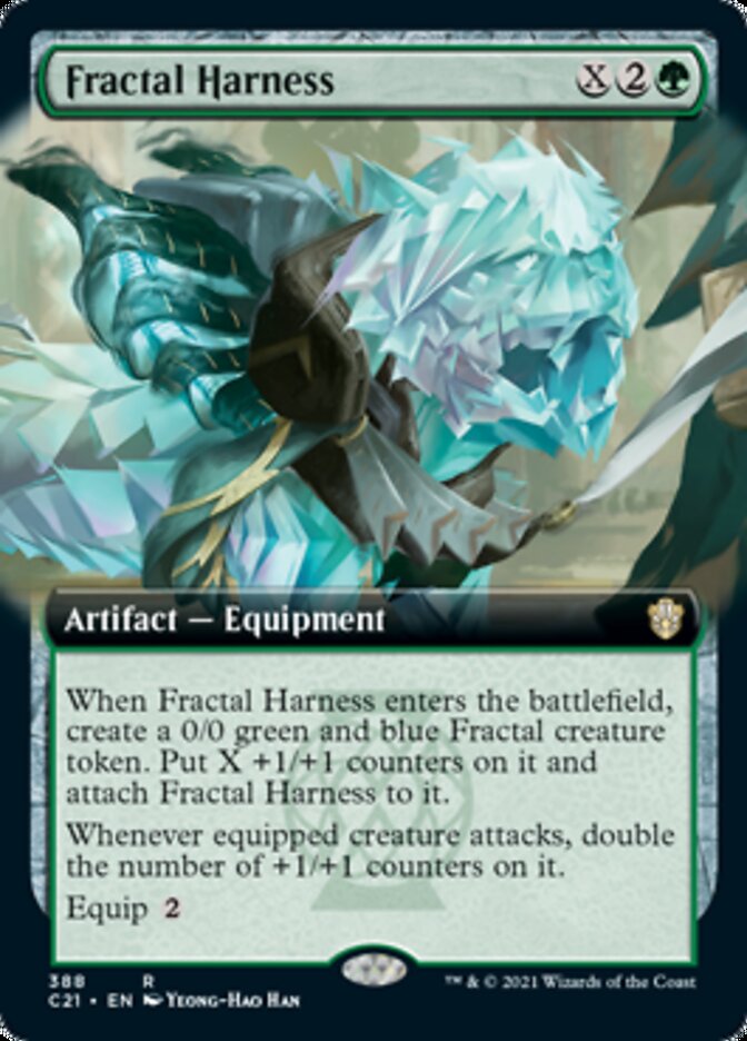 Fractal Harness (Extended Art) [Commander 2021] | Good Games Morley