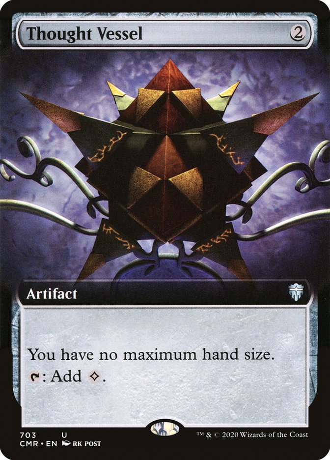 Thought Vessel (Extended Art) [Commander Legends] | Good Games Morley
