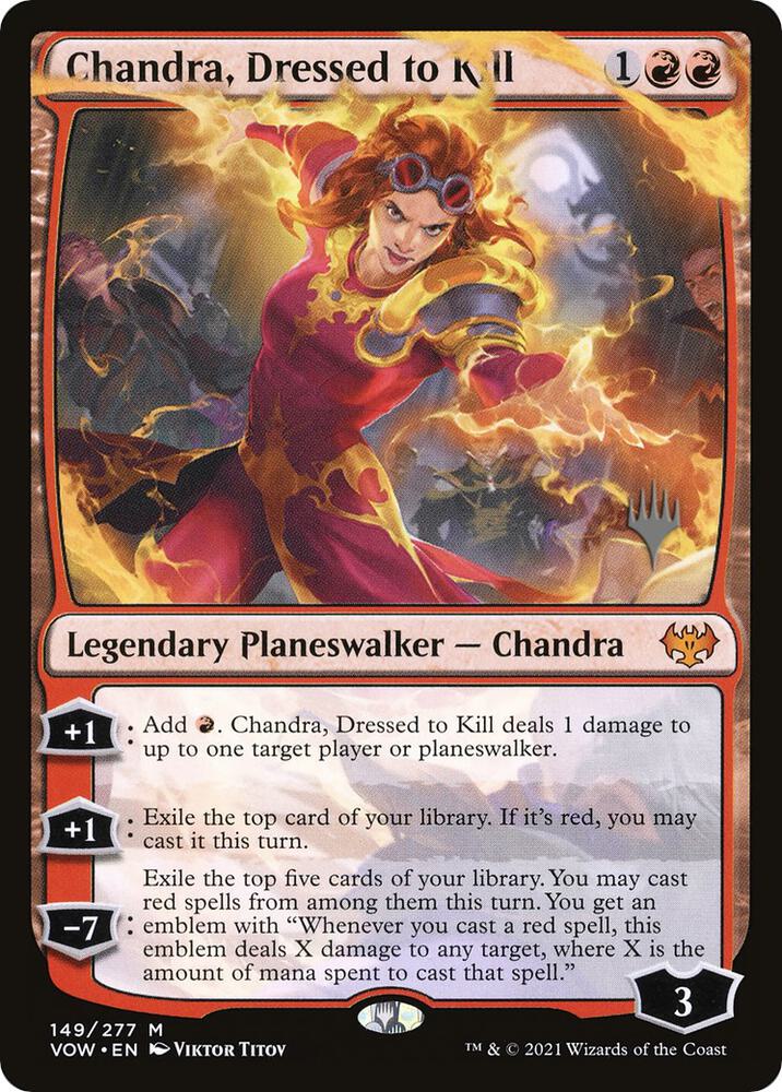 Chandra Dressed to Kill 149 (Promo Pack: Dominaria United)  | Good Games Morley