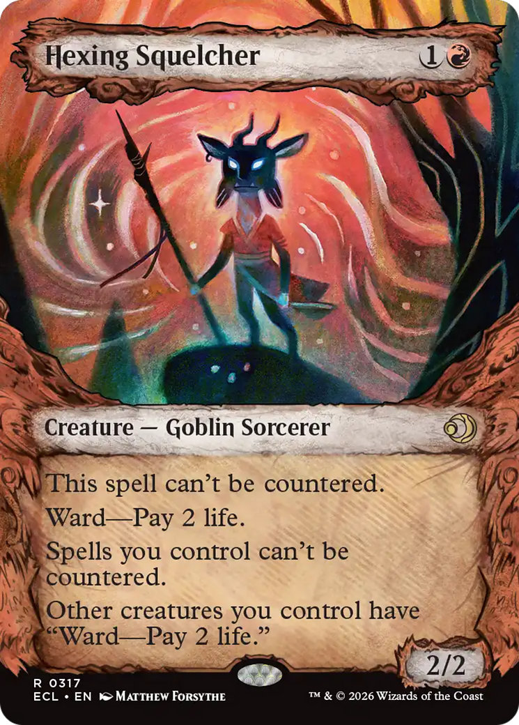 Hexing Squelcher (Showcase) [Lorwyn Eclipsed] | Good Games Morley