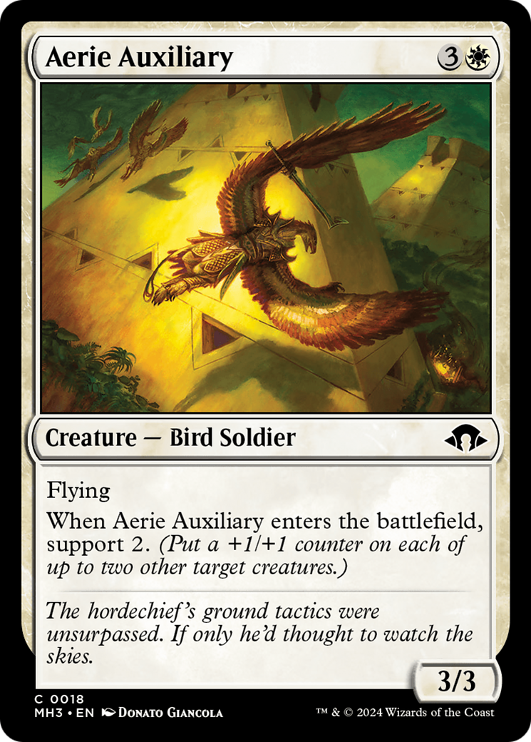 Aerie Auxiliary [Modern Horizons 3] | Good Games Morley