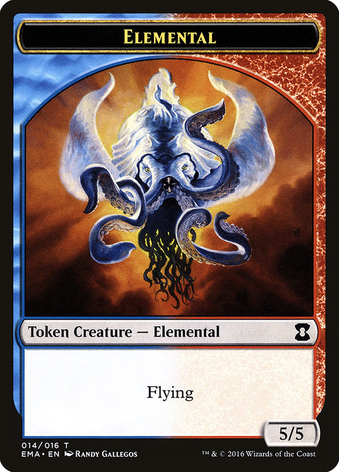 Elemental Token (014/016) [Eternal Masters Tokens] | Good Games Morley