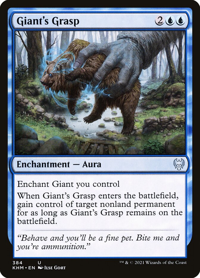 Giant's Grasp 384/285 (Kaldheim)  | Good Games Morley