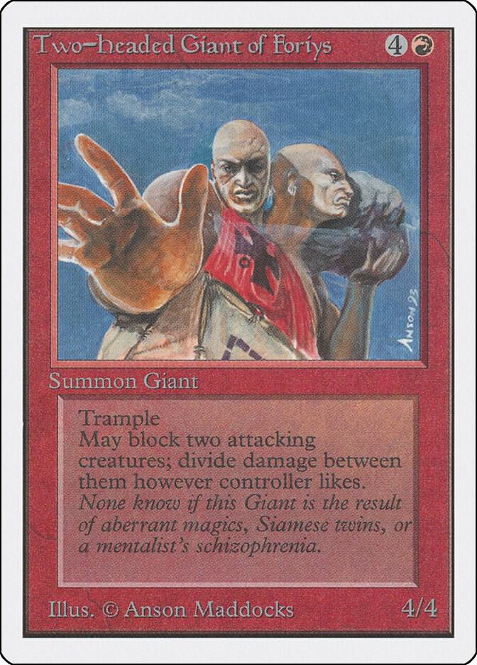 Two Headed Giant of Foriys 180/302 (Unlimited Edition)  | Good Games Morley