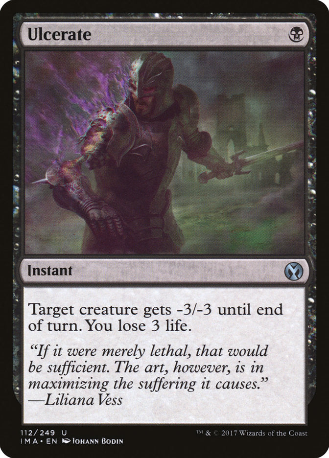 Ulcerate 112/249 (Iconic Masters)  - Foil | Good Games Morley
