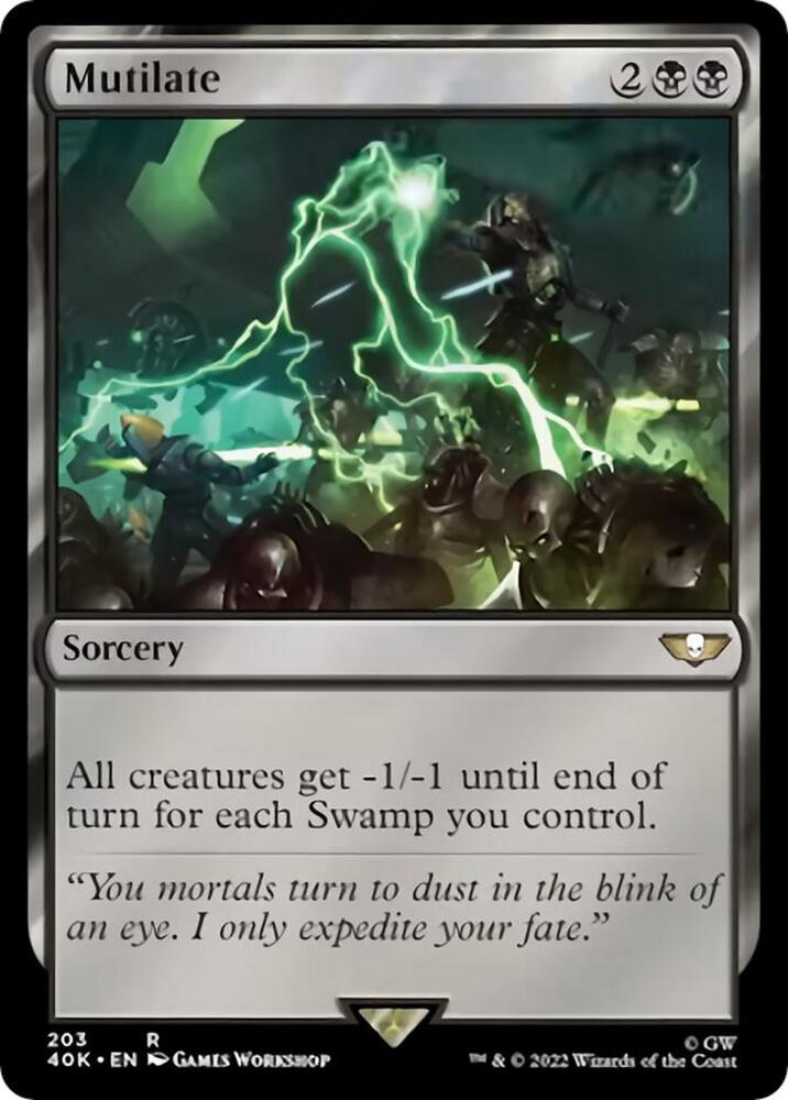 Mutilate 203 (Universes Beyond: Warhammer 40,000)  | Good Games Morley