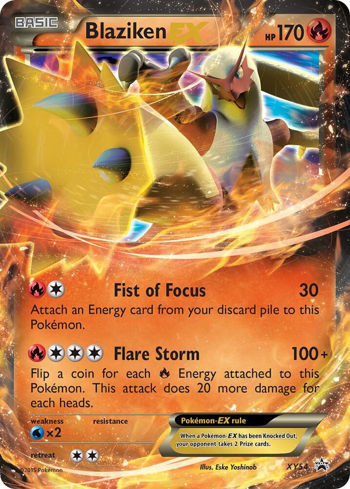 Blaziken EX XY54 (XY Promos)  - Holofoil | Good Games Morley