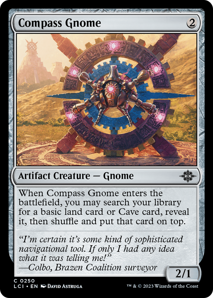 Compass Gnome [The Lost Caverns of Ixalan] | Good Games Morley