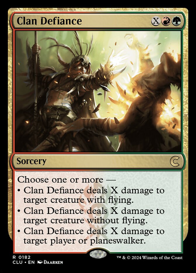 Clan Defiance 182/284 (Ravnica: Clue Edition)  | Good Games Morley
