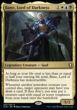 Bane, Lord of Darkness [Commander Legends: Battle for Baldur's Gate] | Good Games Morley